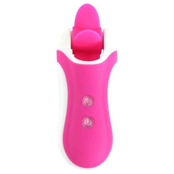 FEELZTOYS Clitella - Rechargeable Rotating Oral Vibrator (Pink)