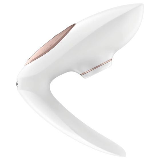 Satisfyer Pro 4 Couples - Rechargeable Air-Pulse Vibrator for Couples (White)
