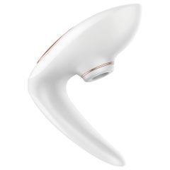   Satisfyer Pro 4 Couples - Rechargeable Air-Pulse Vibrator for Couples (White)