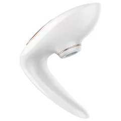   Satisfyer Pro 4 Couples - Rechargeable Airwave Partner Vibrator (White)