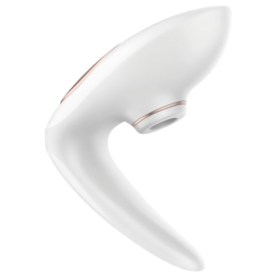 Satisfyer Pro 4 Couples - Rechargeable Air-Pulse Vibrator for Couples (White)