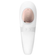   Satisfyer Pro 4 Couples - Rechargeable Air-Pulse Vibrator for Couples (White)