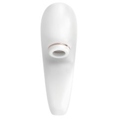   Satisfyer Pro 4 Couples - Rechargeable Air-Pulse Vibrator for Couples (White)