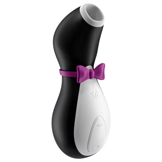 Satisfyer Penguin - rechargeable, waterproof clitoral vibrator (black and white)