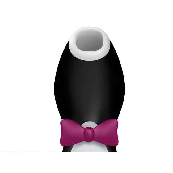 Satisfyer Penguin - rechargeable, waterproof clitoral vibrator (black and white)