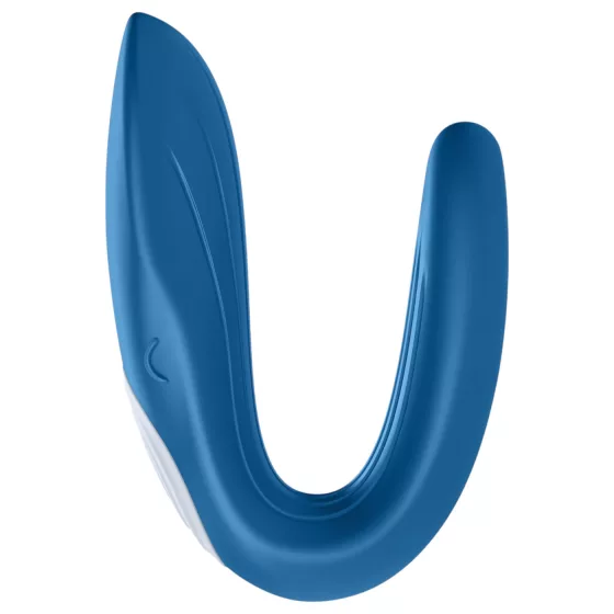 Satisfyer Double Whale - 2‑motor couples’ vibrator (blue)