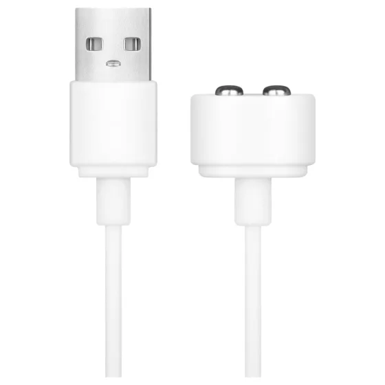 Satisfyer - magnetic USB charging cable - pack of 2 (white)