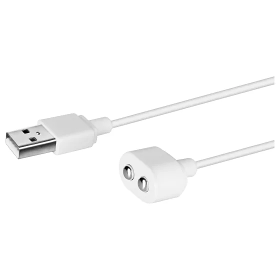 Satisfyer - magnetic USB charging cable - pack of 2 (white)