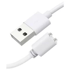  Universal Magnetic USB Charging Cable for Smartwatches (2‑pin, 8 mm)