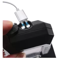   Universal Magnetic USB Charging Cable for Smartwatches (2‑pin, 8 mm)