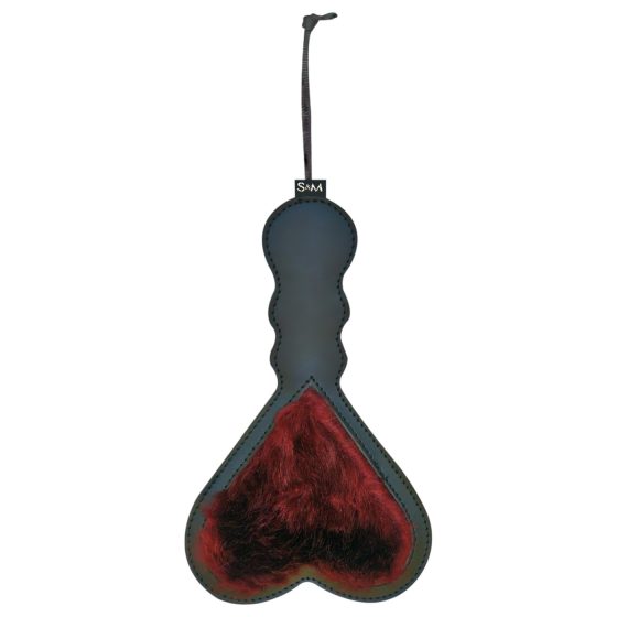 S&M Heart Paddle (Red-Black)