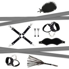   RS Soiree Kinky Me Softly - BDSM Bondage Set - Black (7 Pieces)