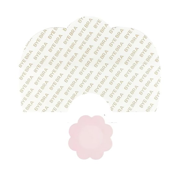 Invisible Breast Lift Tape - Pink (3 pairs)