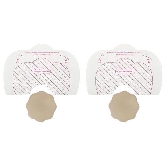 Bye Bra F-H - Invisible Lifting Tape - Nude (3 Pairs)