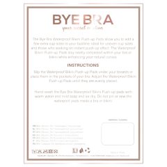 Bye Bra - Waterproof Breast Lift Pads (Transparent) 