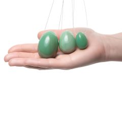 La Gemmes Yoni - Jade Stone Kegel Ball Set (3 Pieces)