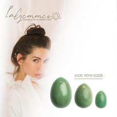 La Gemmes Yoni - Jade Stone Kegel Ball Set (3 Pieces)