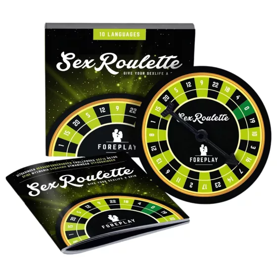 tease & please - Sex Roulette Foreplay - Roulette Board Game for Couples