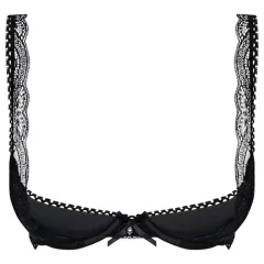Obsessive Miamor - Black Lace Push-Up Bra - L/XL