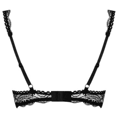 Obsessive Miamor - Black Lace Push-Up Bra - L/XL