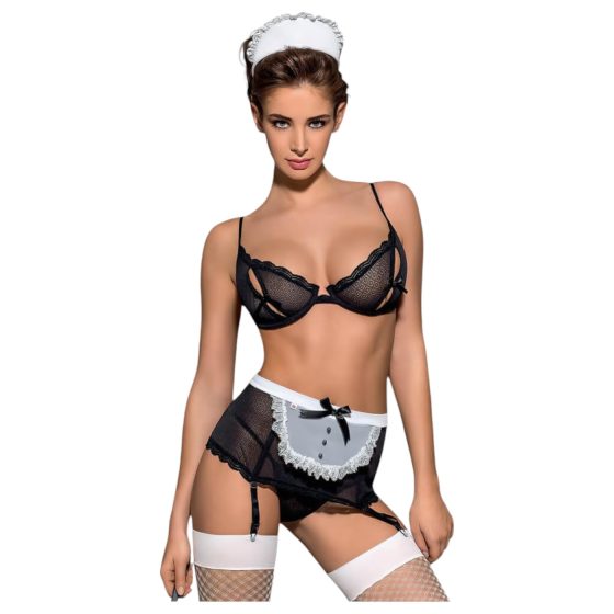 Obsessive Maidme - 6-Piece French Maid Costume Set