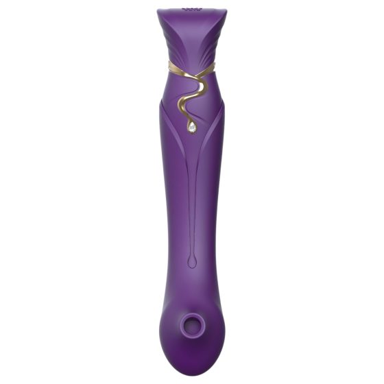 ZALO Queen - Purple Airwave G-Spot & Clitoral Vibrator
