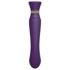 ZALO Queen - Purple Airwave G-Spot & Clitoral Vibrator
