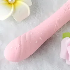   ZALO Courage Warming - Rechargeable, Luxury G-Spot Vibrator (Pink) 