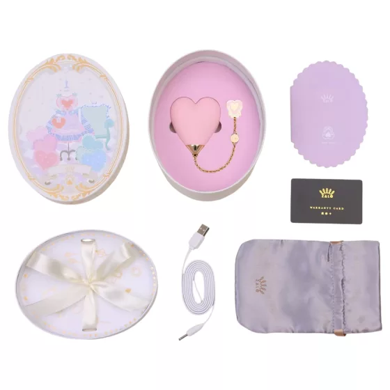 ZALO Baby Heart - smart waterproof clitoral vibrator (purple)