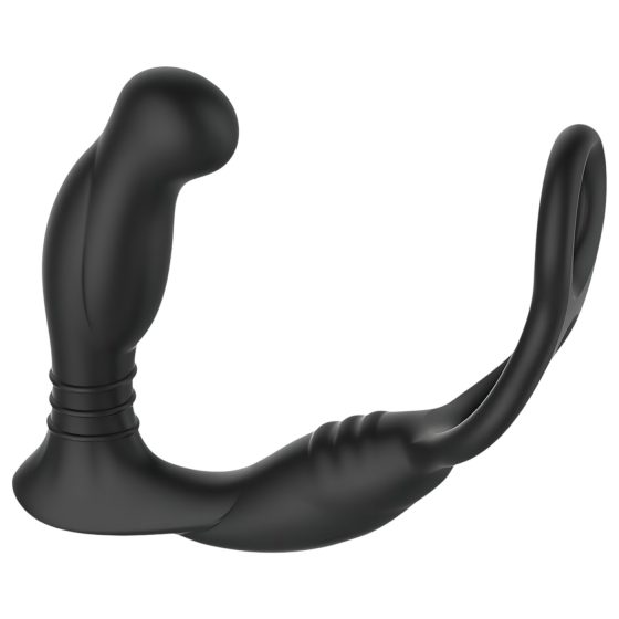 Nexus Simul8 - Vibrating Penis Ring with Anal Dildo (Black)