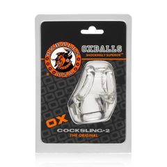 OXBALLS Cocksling 2 - Penis ring and cock ring (translucent)