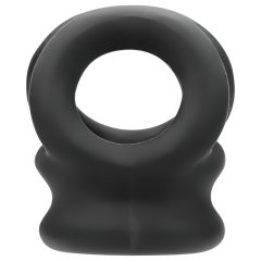 OXBALLS Tri-Squeeze - Black Penis Ring