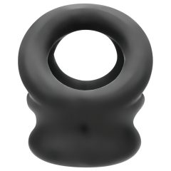 OXBALLS Tri-Squeeze - Black Penis Ring