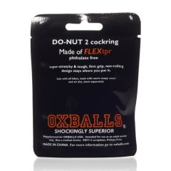 OXBALLS Donut 2 - extra strong penis ring (translucent)