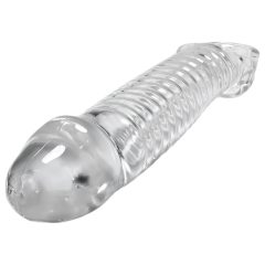 OXBALLS Muscle - Ribbed Penis Sleeve (Clear)