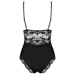 Obsessive 810-TED-1 - Lace Bodysuit (Black) - XXL