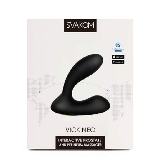 Svakom Vick Neo - rechargeable, smart VR vibrator (black)