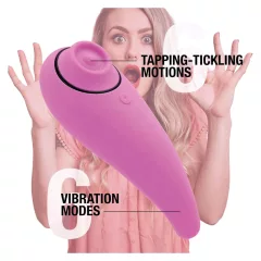   FEELZTOYS Femmegasm - Rechargeable 2-in-1 Clitoral Vibrator (Pink)