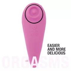   FEELZTOYS Femmegasm - Rechargeable 2-in-1 Clitoral Vibrator (Pink)
