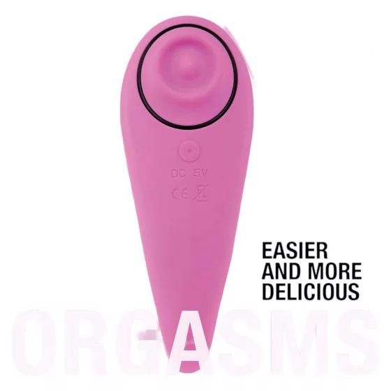 FEELZTOYS Femmegasm - Rechargeable 2-in-1 Clitoral Vibrator (Pink)