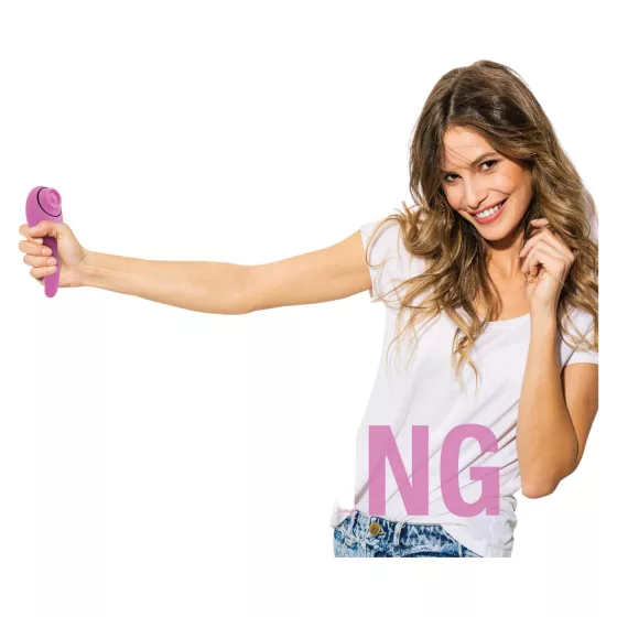 FEELZTOYS Femmegasm - Rechargeable 2-in-1 Clitoral Vibrator (Pink)