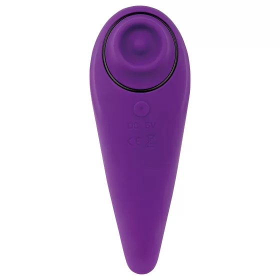 FEELZTOYS Femmegasm - Rechargeable 2-in-1 Clit Vibrator (Purple)