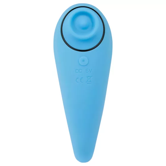 FEELZTOYS Femmegasm - Rechargeable 2-in-1 Clitoral Vibrator (Blue)