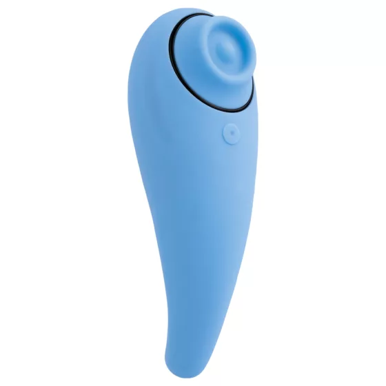FEELZTOYS Femmegasm - Rechargeable 2-in-1 Clitoral Vibrator (Blue)