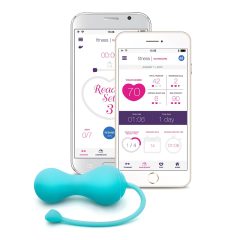   LOVELIFE BY OHMIBOD - KRUSH - Smart Rechargeable Kegel Ball (Turquoise)