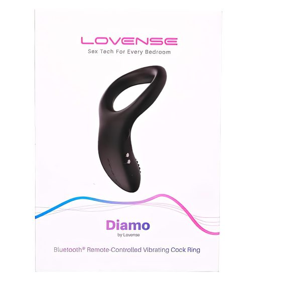 LOVENSE Diamo - Smart Vibrating Penis Ring (Black)