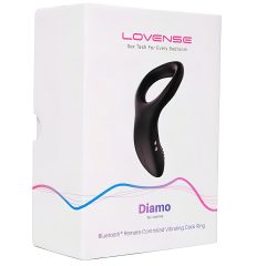 LOVENSE Diamo - Smart Vibrating Penis Ring (Black)