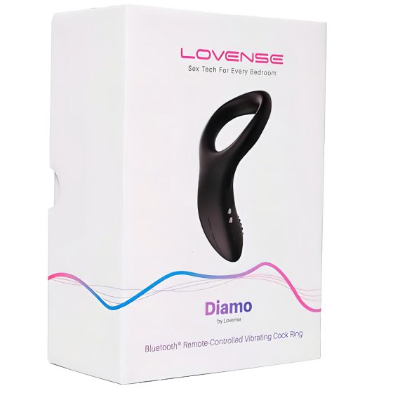 LOVENSE Diamo - Smart Vibrating Penis Ring (Black)