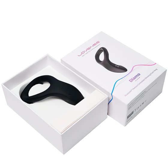 LOVENSE Diamo - Smart Vibrating Penis Ring (Black)