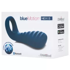 OHMIBOD Bluemotion Nex 3 - Smart Vibrating Ring (Blue)